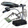 Third Hand Tool With Soldering Stand and Magnifier Glass 5 LED TE-800