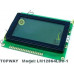 128x64 12864 Yellow Green Graphical LCD
