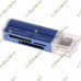 Compact 4 in 1 High-speed Memory Card Reader 662