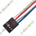 8 Pin TJC Black With Wires