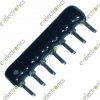 10K Ohm SIP Network Resistor Array 7-Pin 1.5mm pitch