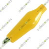 45mm Insulated Alligator Test Lead Clip w/boot (Yellow)