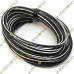 PVC insulation Jumper wire Black 27AWG .8mm (Per Meter)