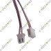 2-Pin Dual Female To Female Plug JST-XH 2.54mm Pitch with Wire