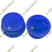Round Switch CAP For Tact Switches (Blue)