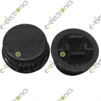 Round Switch CAP For Tact Switches (Black)