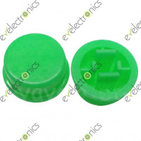 Round Switch CAP For Tact Switches (Green)
