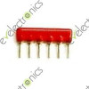 82K Ohm SIP Network Resistor Array 6-Pin