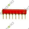 100 Ohm SIP Network Resistor Array 8 Pin