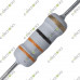 33 Ohm 1W 5% Carbon Film Fixed Resistor