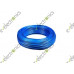 PVC insulation Jumper wire Blue 27AWG .8mm (Per Meter)