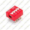 4 Positions 4-Bit DIP Switch for PCB 2.54mm DIP-8