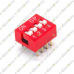 4 Positions 4-Bit DIP Switch 2.54mm DIP-8 4 Positions 4-Bit DIP Switch 2.54mm DIP-8