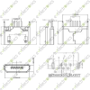 Micro USB AB Female 5Pin SMT Socket Connector 180 Angle HW-MC
