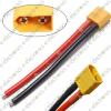 XT60 XT-60 Male Bullet Connectors Cable for RC Lipo Battery 500V 30A Wire AWG16 14cm XT60 XT-60 Male Bullet Connectors Cable for RC Lipo Battery 500V 30A Wire AWG16 14cm