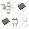 MB10S MB10F 0.5A 1000V Single Phase Bridge Rectifier SMD SOP-4