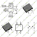 MB10S MB10F 0.5A 1000V Single Phase Bridge Rectifier SMD SOP-4 MB10S MB10F 0.5A 1000V Single Phase Bridge Rectifier SMD SOP-4