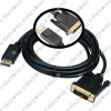 1080P DisplayPort DP Male to Male DVI-D Adapter
