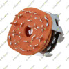 2 Pole 6 Position Rotary Switch