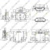 Micro USB B Female 5Pin SMT Socket Connector HW-MC Flat Head