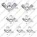 M5 Wing Hand Twist Tighten Butterfly Nut