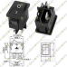 KCD1-104 6A 21x15mm DPDT 6A Rocker Switch On-Off 4 Legs KCD1-104 6A 21x15mm DPDT 6A Rocker Switch On-Off 4 Legs