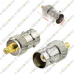 RF Coaxial BNC Female Jack to MCX Male Straight Adapter