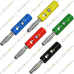 4mm Banana Plugs Connector Screw Type Audio Speaker Plug Green 4mm Banana Plugs Connector Screw Type Audio Speaker Plug Green