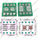 SOP8 SSOP8 TSSOP8 To DIP8 0.65/1.27mm IC Adapter PCB Board SOP8 SSOP8 TSSOP8 To DIP8 0.65/1.27mm IC Adapter PCB Board