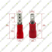 Insulated Female Crimp Spade Terminal Connector 2.8mm 16-22 AWG Red