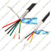 4 Core 2 Pair AWG 24 Round Voice Data Shielded Cable (Per Meter)