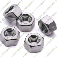 M4 Hex Nuts Stainless Steel Grade Grade-304/316 Nut 0.7 Pitch