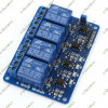 4-Channel 12V 15A Opto Isolated Relay Board