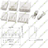 JST-VH 3.96mm Pitch Female Housing Shell with Terminal 2-Pin