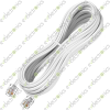 RJ11 RJ-11 6P4C Male to Male Telephone Extension Cord 4-Pin 5M