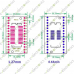 SOP28 SSOP28 TSSOP28 To DIP28 0.65/1.27mm IC Adapter PCB Board