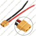 XT60 XT-60 Female Bullet Connectors Cable for RC Lipo Battery 500V 30A Wire AWG16 17cm XT60 XT-60 Female Bullet Connectors Cable for RC Lipo Battery 500V 30A Wire AWG16 17cm