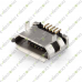 Micro USB B Female 5Pin SMT Socket Connector HW-MC-5F-03 Long Pin Flat Head