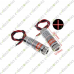 5mw 650nm Cross Laser Emitter module 5V Industrial grade Metal Body