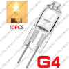 G4 Halogen Capsule Bulbs 12VAC-DC 80W 10x38mm 2-Pins