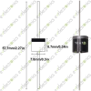 10A10 10A 1000V R-6 High Current Silicon Axial Rectifier Diode DIP