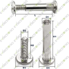 6mmx35mm Connecting Screws Bolts Set M6 Nickel-Plated Screw Connectors