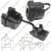 A8 Strain Relief Bushing Grommet Nylon Plastic Black A8 Strain Relief Bushing Grommet Nylon Plastic Black