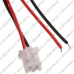 2-Pin Single Female Plug JST-XH 2.54mm Pitch with Wire 12 Inches 2-Pin Single Female Plug JST-XH 2.54mm Pitch with Wire 12 Inches