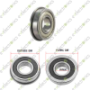 Nmb F 686 ZZ Single row deep groove ball bearing Flange 6x13x5 Singapore