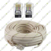 Rj12 Rj-12 6P6C 6 Core Flat Phone Cable Pure Copper Telephone Cable extension 29.5M HQ
