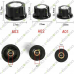 Bakelite Potentiometer Skirted Knob Copper Core Inner 6mm MF-A02
