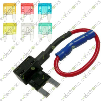 Mini ACS Add A Circuit Pluggable MINI Blade Tap Fuse Holder CA