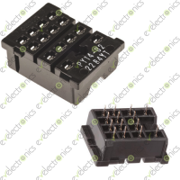 PCB Mounted Relay Base Socket PY14-02 14-Pin Omron HQ