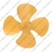4 blade Propeller Plastic Fan for DC Motor 98mm 4 blade Propeller Plastic Fan for DC Motor 98mm